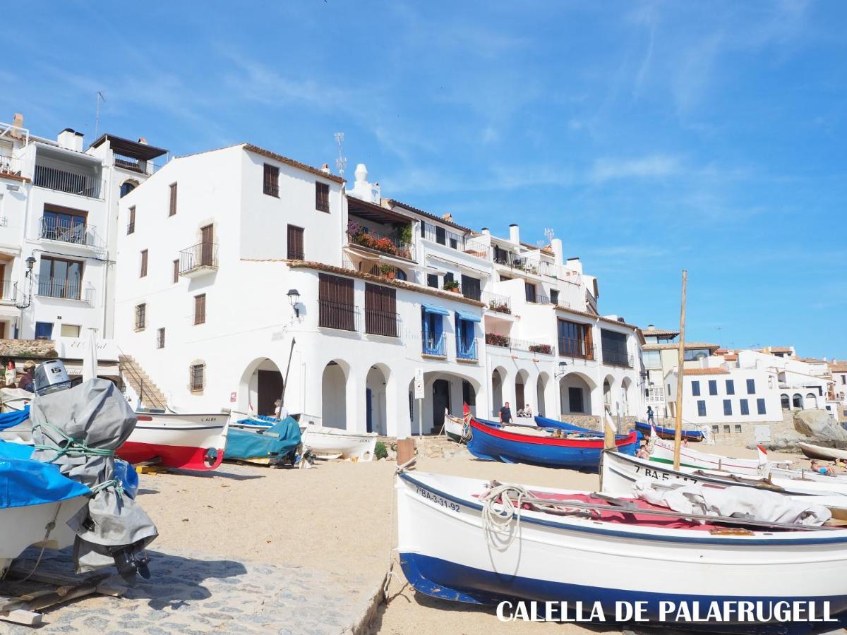 Apartament Amb Piscina I Aparcament - Baixos Amb Jardinet Калелья-де-Палафружель Экстерьер фото